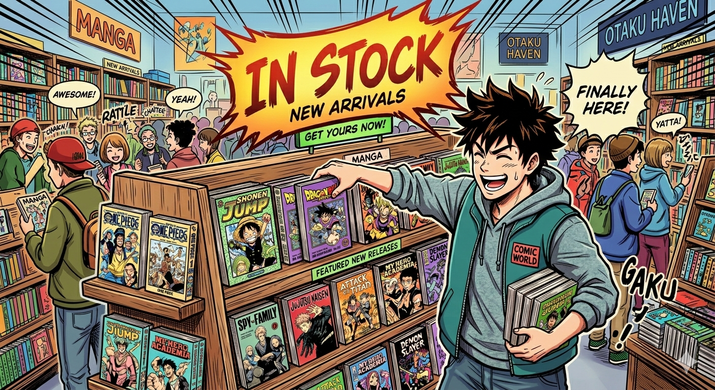 In Stock Manga