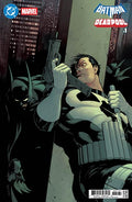 DC MARVEL BATMAN DEADPOOL #1 (ONE SHOT) CVR G NICK DRAGOTTA BATMAN PUNISHER CARD STOCK VAR