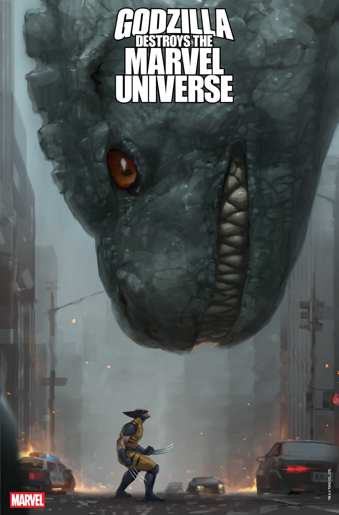 GODZILLA DESTROYS THE MARVEL UNIVERSE #3