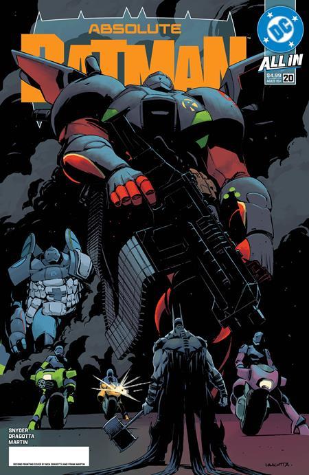 ABSOLUTE BATMAN #20 CVR A NICK DRAGOTTA 2ND PRINT