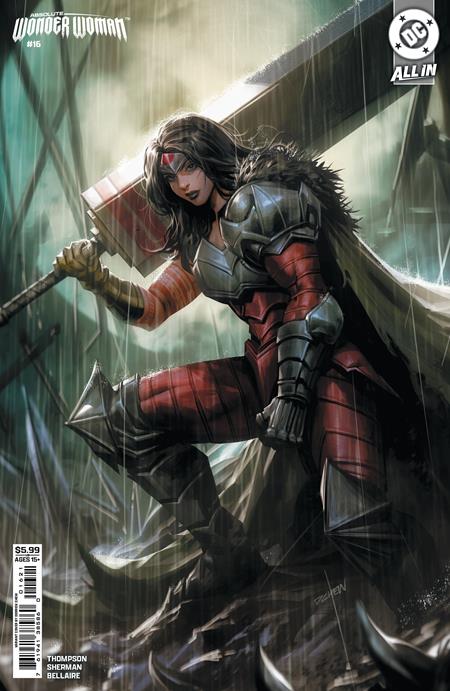ABSOLUTE WONDER WOMAN #16 CVR B DERRICK CHEW CARD STOCK VARIANT