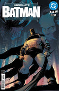 Comic book cover of Absolute Batman with a superhero in a dynamic pose.