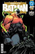Comic book cover featuring a superhero in tactical gear with 'Absolute Batman' branding.