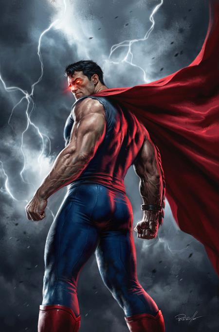 ADVENTURES OF SUPERMAN BOOK OF EL #11 (OF 12) CVR B LUCIO PARRILLO CARD STOCK VARIANT