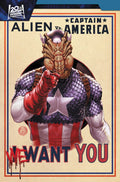 ALIEN VS CAPTAIN AMERICA TRADE PAPERBACK