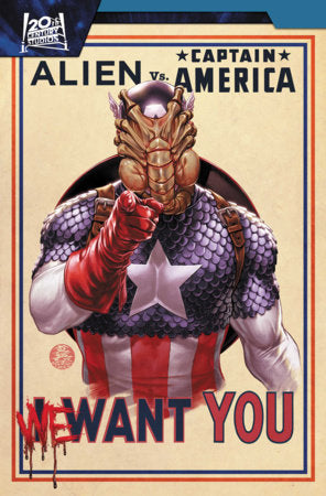 ALIEN VS CAPTAIN AMERICA TRADE PAPERBACK