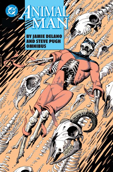 ANIMAL MAN BY JAMIE DELANO AND STEVE PUGH OMNIBUS HARDCOVER