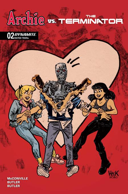 ARCHIE VS THE TERMINATOR #2 CVR C ROBERT HACK VARIANT