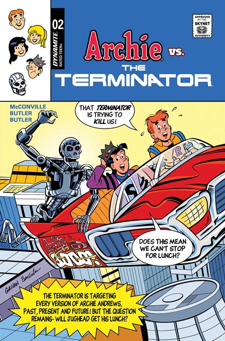 ARCHIE VS THE TERMINATOR #2 CVR D BILL GALVAN VARIANT