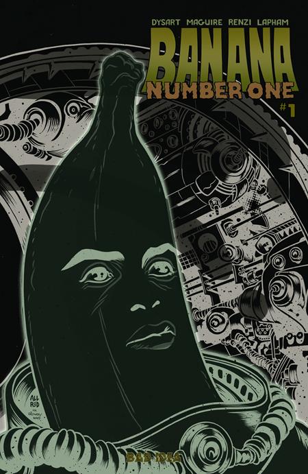 BANANA NUMBER ONE #1 (ONE SHOT) CVR E MICHAEL ALLRED GLOW IN THE DARK VARIANT