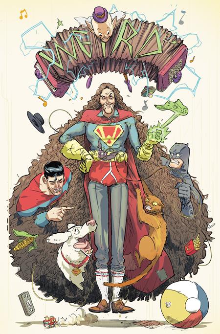 BATMAN SUPERMAN WEIRD AL WORLDS WEIRDEST #1 (ONE SHOT) CVR C RILEY ROSSMO CARD STOCK VARIANT