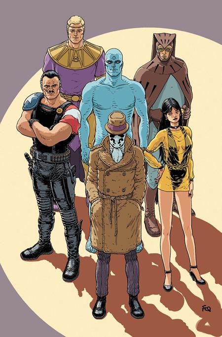 BATMAN #15 CVR F FRANK QUITELY WATCHMEN 40TH ANNIVERSARY CARD STOCK VARIANT