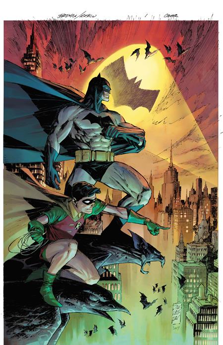 BATMAN & ROBIN YEAR ONE DYNAMIC DUOS #1 (OF 12) CVR B MARC SILVESTRI CARD STOCK VARIANT