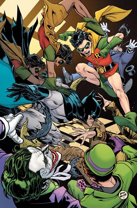 BATMAN & ROBIN YEAR ONE DYNAMIC DUOS #4 (OF 12) CVR B BRAD WALKER CARD STOCK VARIANT