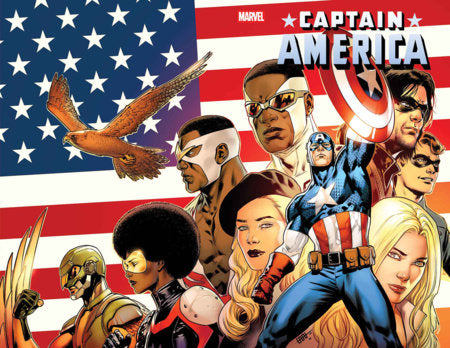 CAPTAIN AMERICA #13 CAFU SEMIQUINCENTENNIAL WRAPAROUND VARIANT