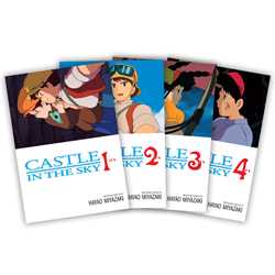 CASTLE IN THE SKY FILM COMIC: ALL IN ONE EDITION HARDCOVER
