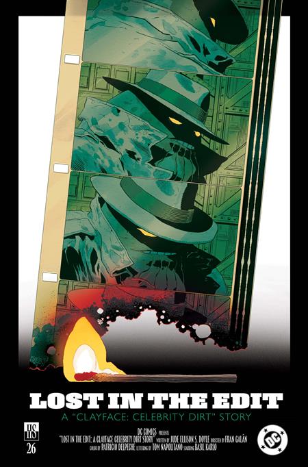 CLAYFACE CELEBRITY DIRT #2 (OF 6) CVR C HAYDEN SHERMAN CARD STOCK VARIANT