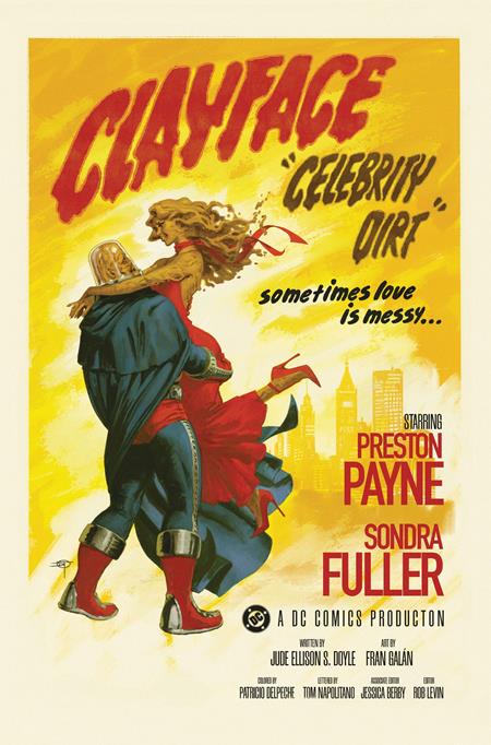CLAYFACE CELEBRITY DIRT #5 (OF 6) CVR C DAVID TALASKI CARD STOCK VARIANT