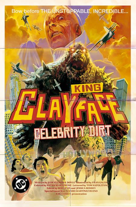 CLAYFACE CELEBRITY DIRT #6 (OF 6) CVR C ALVARO MARTINEZ BUENO CARD STOCK VARIANT