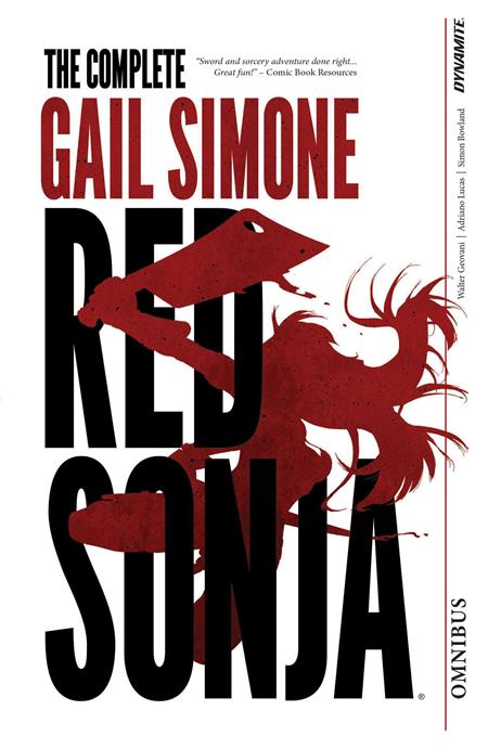 COMPLETE GAIL SIMONE RED SONJA OMNIBUS TRADE PAPERBACK
