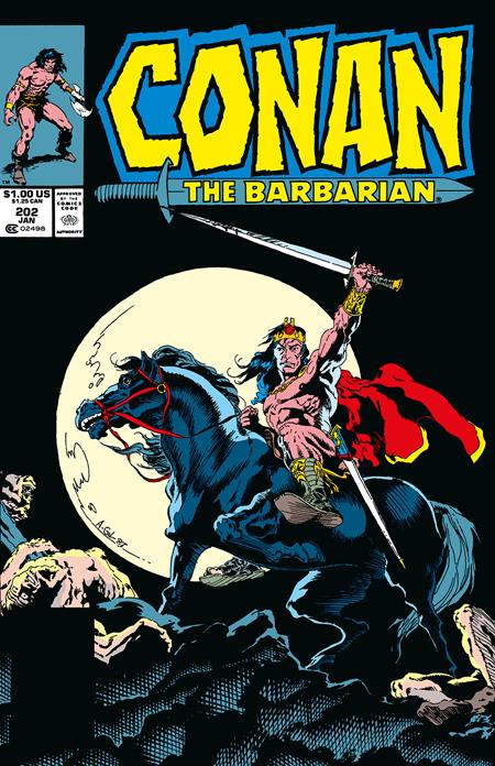 CONAN THE BARBARIAN THE ORIGINAL COMICS OMNIBUS VOL 08 DIRECT MARKET EDITION ARMANDO GIL CVR HARDCOVER