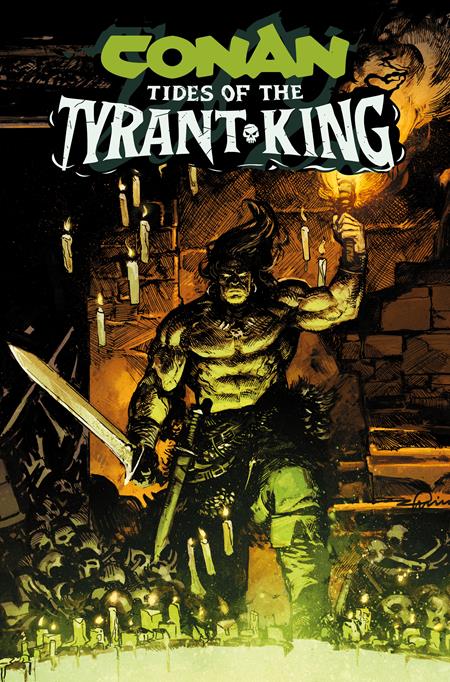CONAN THE BARBARIAN TIDES OF THE TYRANT KING #1 (OF 4) CVR C GERARDO ZAFFINO VARIANT