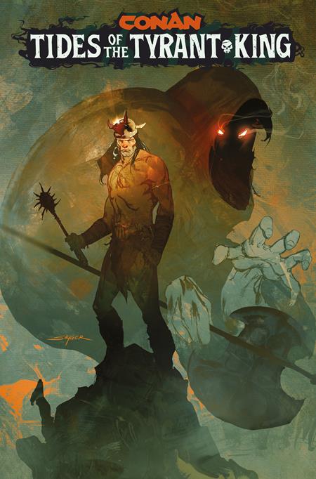 CONAN THE BARBARIAN TIDES OF THE TYRANT KING #1 (OF 4) CVR E STUART SAYGER VARIANT