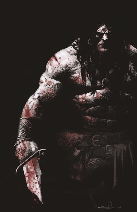 CONAN THE BARBARIAN #35 CVR E GERARDO ZAFFINO VIRGIN CARDSTOCK VARIANT