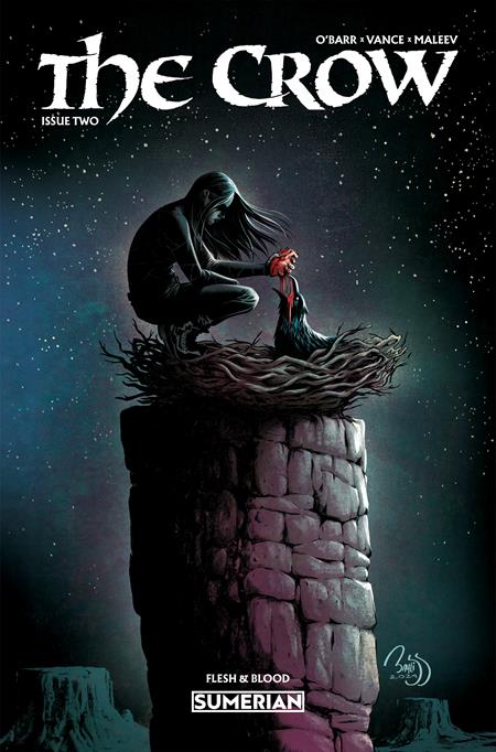 CROW FLESH AND BLOOD #2 CVR B DANIEL BAYLISS VARIANT