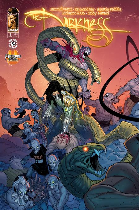 DARKNESS (2025) #8 CVR C PAT BOUTIN & STEVE FIRCHOW CONNECTING WITCHBLADE TEAM UP VARIANT