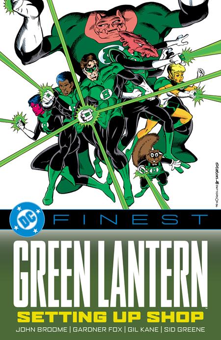 DC FINEST GREEN LANTERN SETTING UP SHOP TRADE PAPERBACK