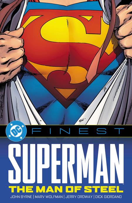 DC FINEST SUPERMAN THE MAN OF STEEL TRADE PAPERBACK