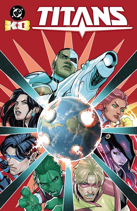 DC K.O. TITANS TRADE PAPERBACK