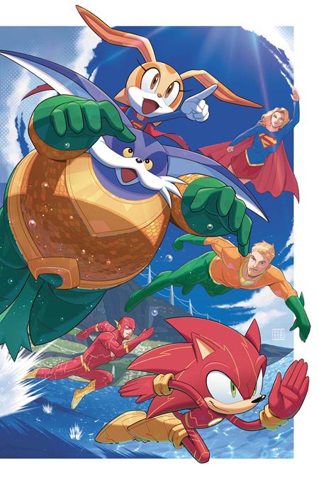 DC X SONIC THE HEDGEHOG METAL LEGION #5 (OF 5) CVR B MIN HO KIM CARD STOCK VARIANT