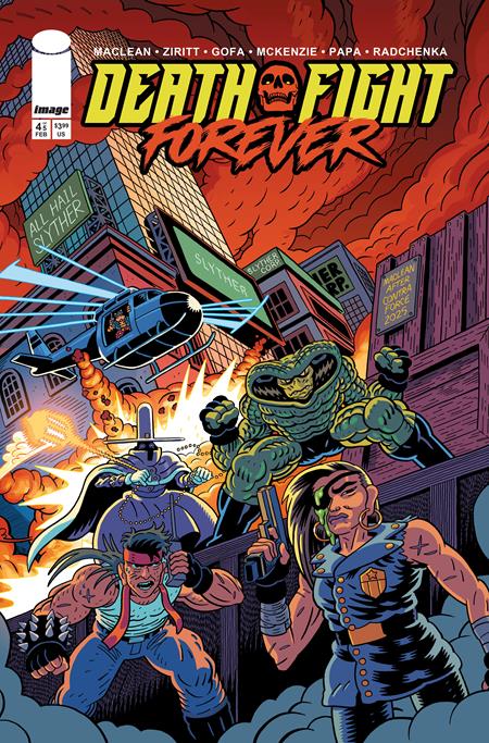 DEATH FIGHT FOREVER #4 (OF 5) CVR A ANDREW MACLEAN