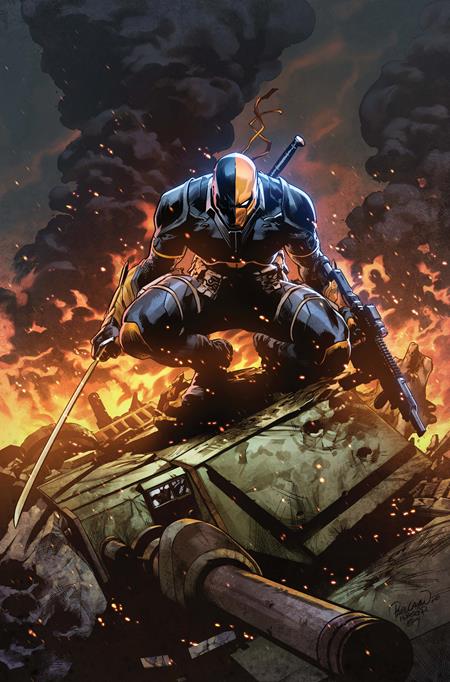 DEATHSTROKE THE TERMINATOR #5 CVR D CARLO PAGULAYAN CARD STOCK VARIANT