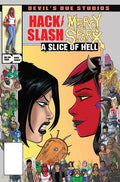 DEVILS DUE PRESENTS HACK SLASH MERCY SPARX #1 (ONE SHOT) CVR B TIM SEELEY JOSH BLAYLOCK HOMAGE VARIANT
