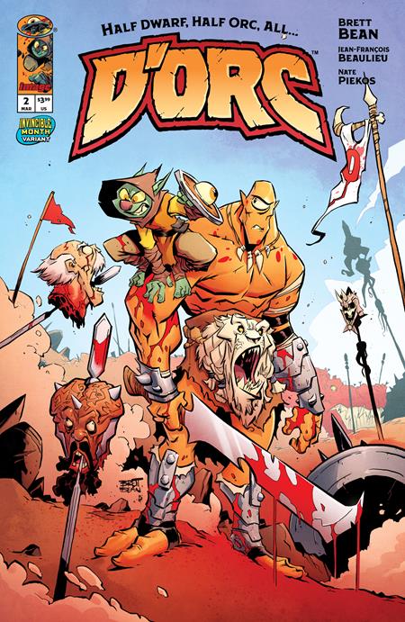 DORC #2 CVR C BRETT BEAN INVINCIBLE TEAM UP VARIANT