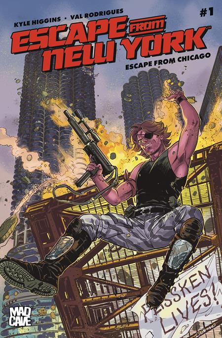 ESCAPE FROM NEW YORK ESCAPE FROM CHICAGO #1 CVR B DANICA BRINE VARIANT
