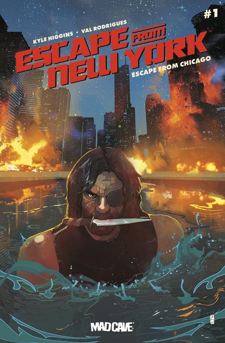 ESCAPE FROM NEW YORK ESCAPE FROM CHICAGO #1 CVR D CHRISTIAN WARD VARIANT