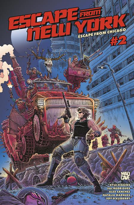 ESCAPE FROM NEW YORK ESCAPE FROM CHICAGO #2 CVR B JAMES STOKOE VARIANT