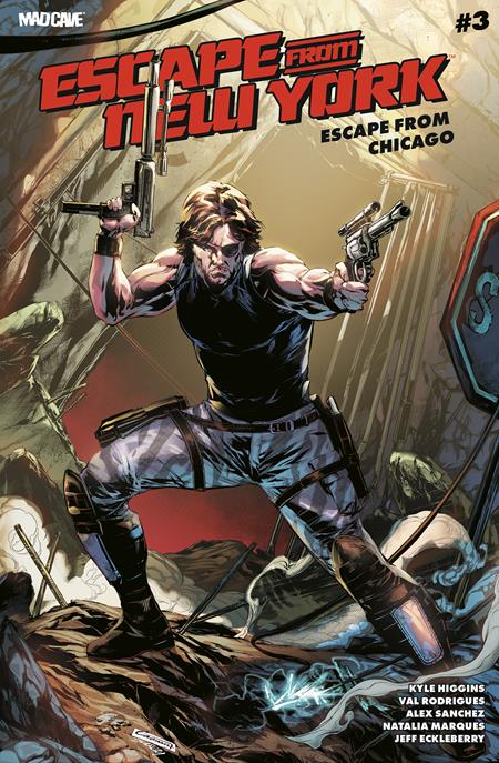 ESCAPE FROM NEW YORK ESCAPE FROM CHICAGO #3 CVR B CAANAN WHITE VARIANT