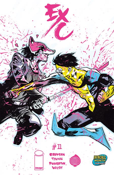 EXQUISITE CORPSES #11 CVR H MICHAEL WALSH INVINCIBLE TEAM UP VARIANT