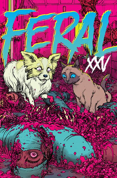 FERAL #25 CVR C CHRIS BURNHAM & RICO RENZI VARIANT