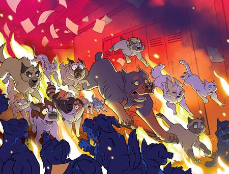 FERAL #25 CVR F TRISH FORSTNER & TONE RODRIGUEZ FOIL WRAPAROUND VARIANT