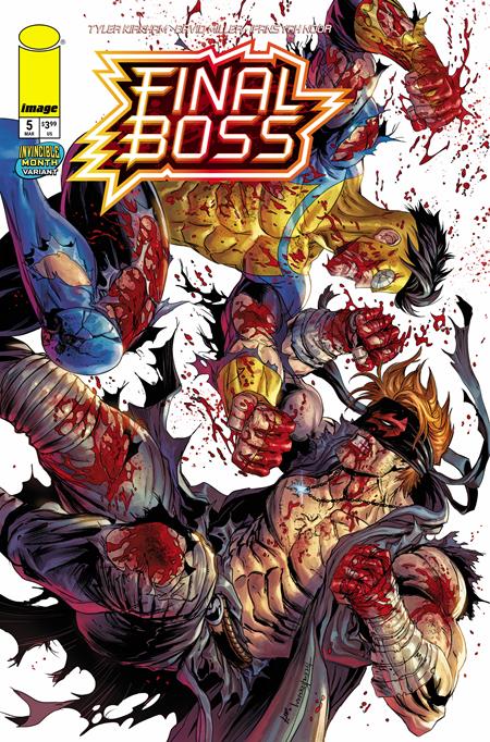 FINAL BOSS #5 CVR G TYLER KIRKHAM INVINCIBLE TEAM UP VARIANT
