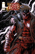 Comic book cover featuring a warrior with lightning effects and 'Final Boss' title.
