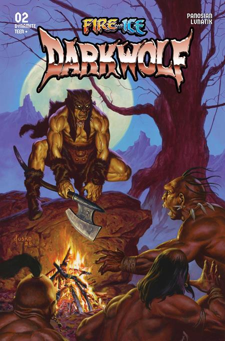 FIRE AND ICE DARKWOLF #2 CVR C JOE JUSKO VARIANT