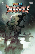 FIRE AND ICE DARKWOLF #3 CVR D STUART SAYGER VARIANT