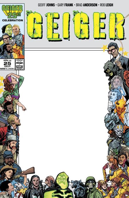 GEIGER #25 CVR E BLANK SKETCH VARIANT